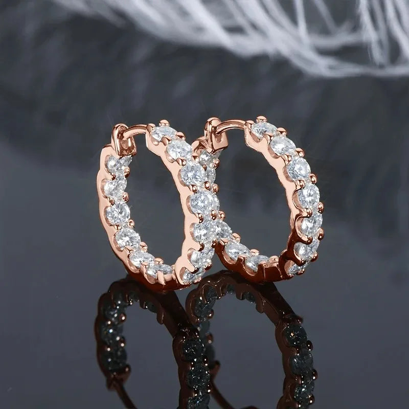 Hoops Stud Earrings