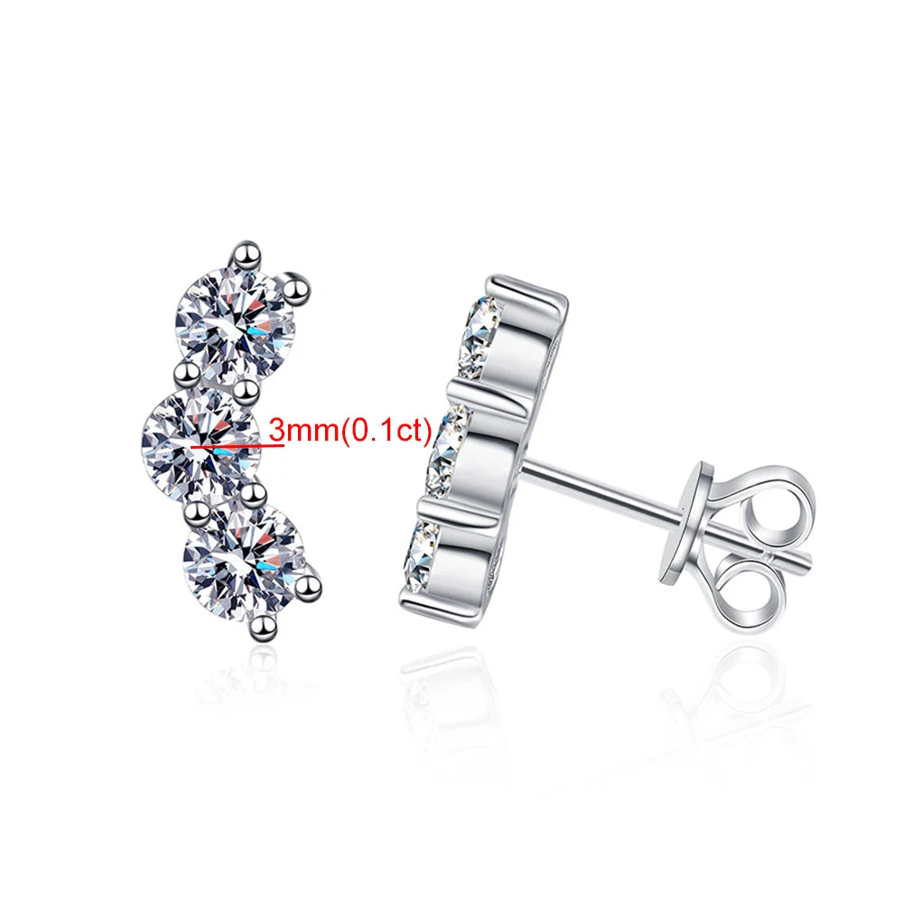 Smile Stud Earrings