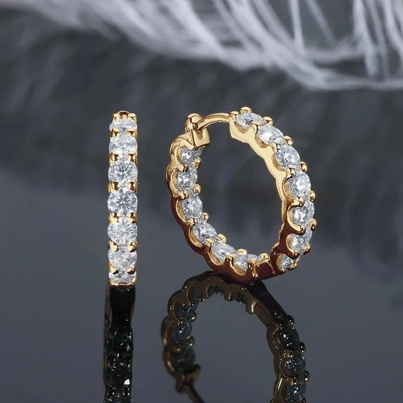 Hoops Stud Earrings