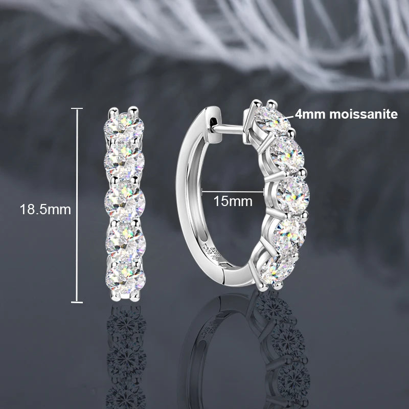 Hoops Stud Earrings